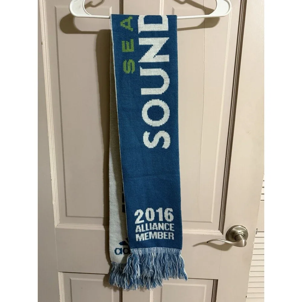 Seattle Sounders FC Eternal Blue Forever Green 2016 Alliance Members Scarf MLS